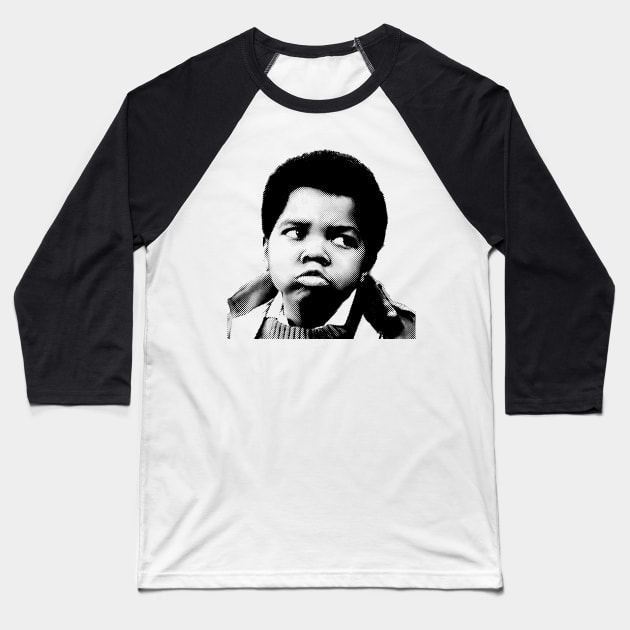 Diff'rent Strokes: Whatcha talkin' bout Willis? Baseball T-Shirt by Evarcha